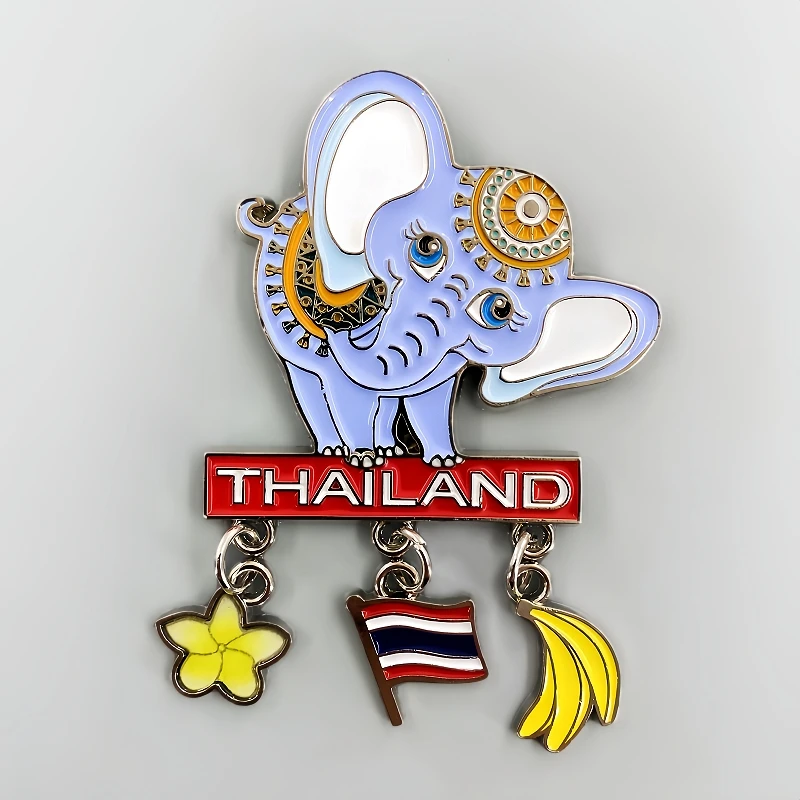 تايلاند ملصقات الثلاجة بانكوك السفر الهدايا التذكارية كوه ساموي فوكيت كرابي مغناطيس الثلاجة ديكور المنزل هدايا الزفاف #1