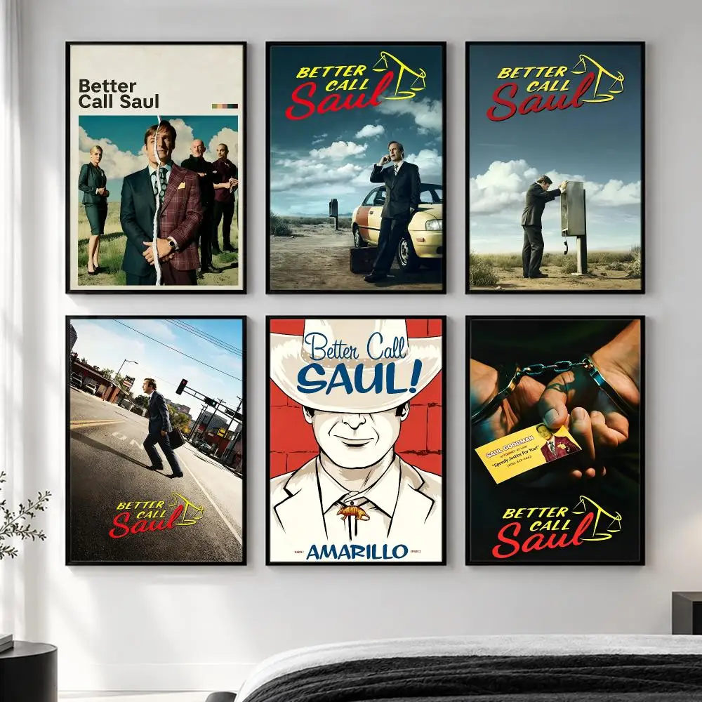 series Better Call Saul Poster  HD Poster Simple Home Decoration Suitable for Living Room Bedroom Corridor Gift Giving