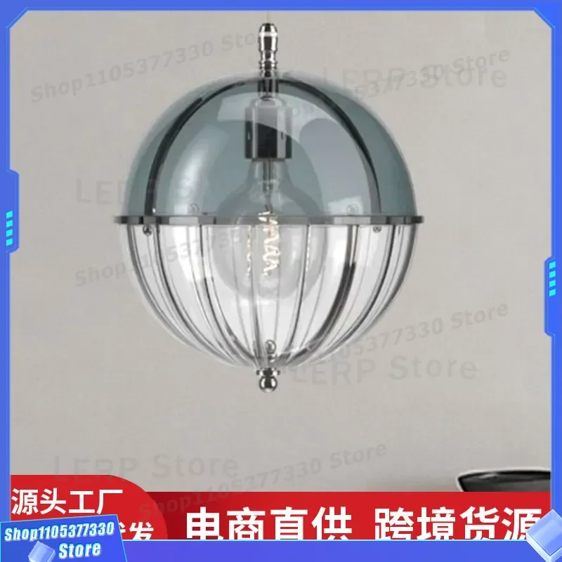 Nordic Creative Glass Chandelier Postmodern Minimalist Pendant Light for Clothing Store Window Cafe Bedroom Restaurant