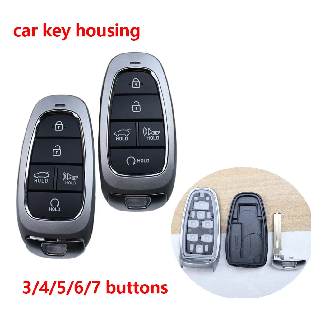 

Корпус автомобильного ключа для Hyundai LAFESTA CUSTO Ionic Grandeur GN7 Solaris Sonata Hybrid NEXO NX4 Grand Santa Fe Tucson