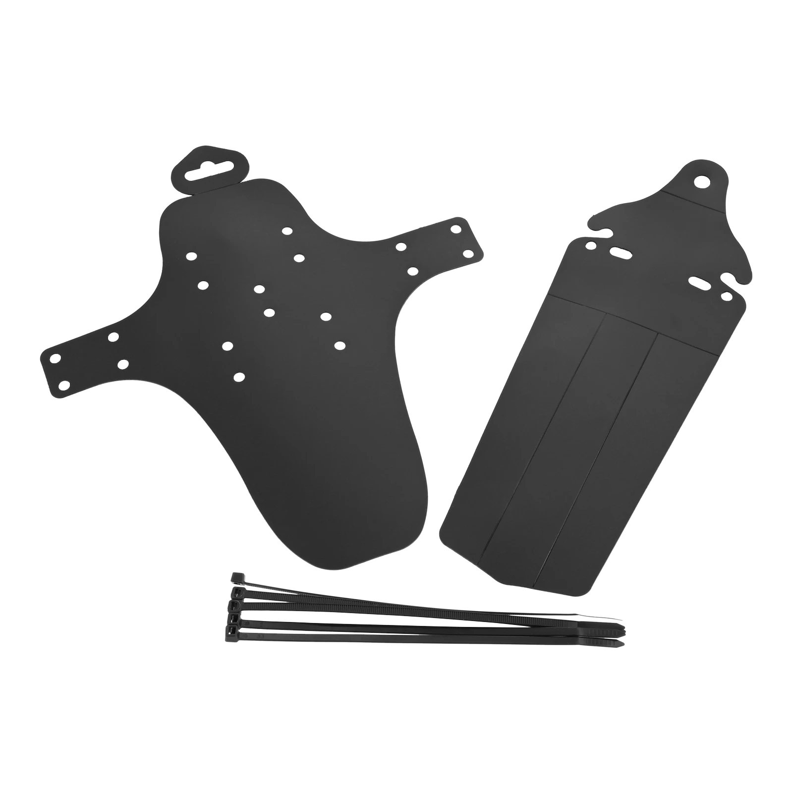 

2 Pcs Bicycle Mudguard Mudguard Front and Rear For Most Fender Mountain Bikes Plastic Bicycle Accessories Bicycle Parts