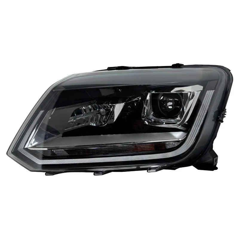 for Volkswagen Pickup Amarok Headlight Assembly Modified Daytime Running Light Turn signal Lens Near and Far Lights