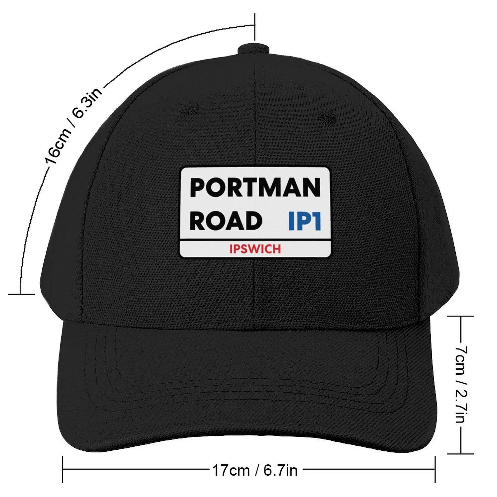 Portman Road Home of Ipswich Town FC Baseball Cap Kids Hat Uv Protection Solar Hat Designer Hat Horse Golf Wear Men Women's