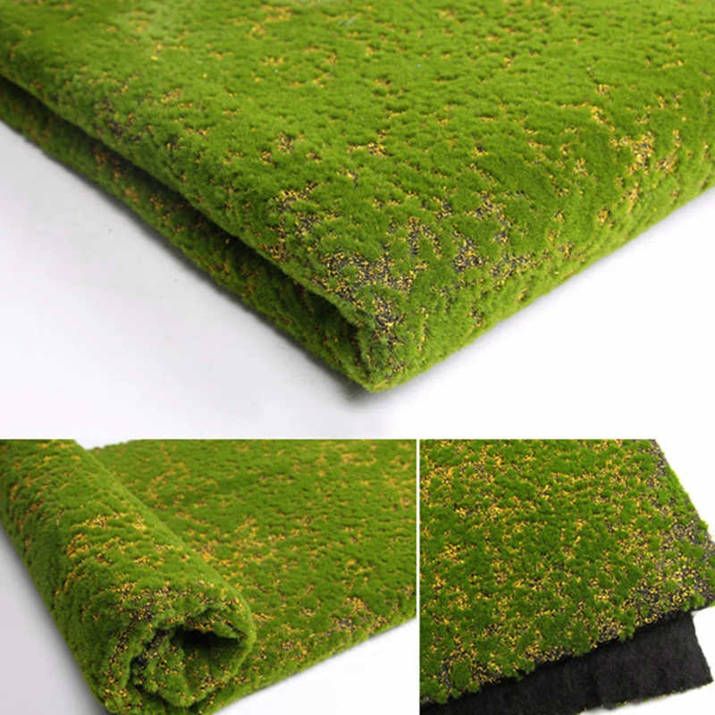 100*100cm Artificial Moss Decoration Dessert shops Faux Green Plants Patio Shop Hot Sale New Newest Nobby Sale