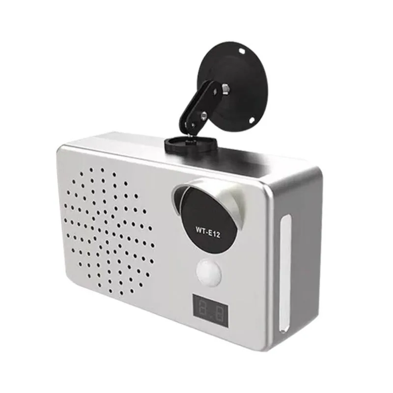 Construction site safety voice prompt, Bluetooth timing infrared human body induction waterproof solar panel voice announcer