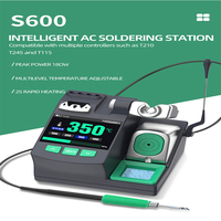 S600 Professional Soldering Station Kit Compatible with C210/245/155 Welding Handles Auto Sleep Mode & Energy Saving Technology
