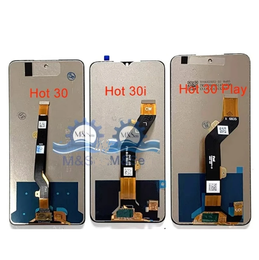 For Infinix Hot 30 X6831 Hot 30i X669  LCD Display Touch Screen Assembly Hot 30 Play X6835