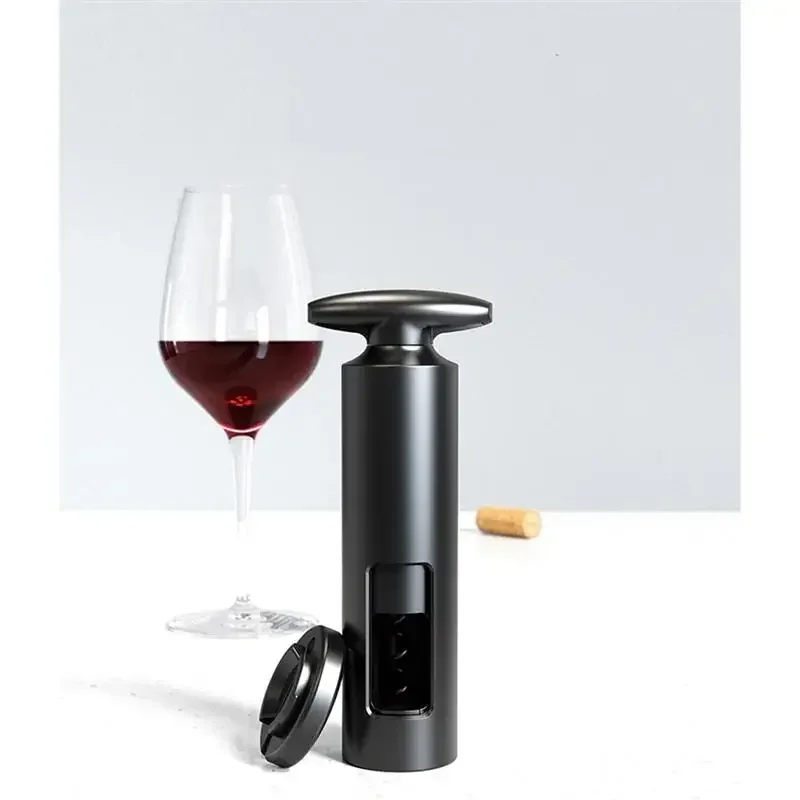 Electric Wine Opener Rechargeable Automatic Corkscrew Creative Wine Bottle Opener with USB Charging Cable Suit for Home Use