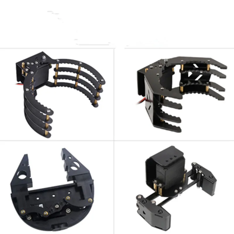 Full Metal Aluminum Alloy Claw Large Gripper Mechanical Claw for DIY Robot Manipulator Robtic Arm