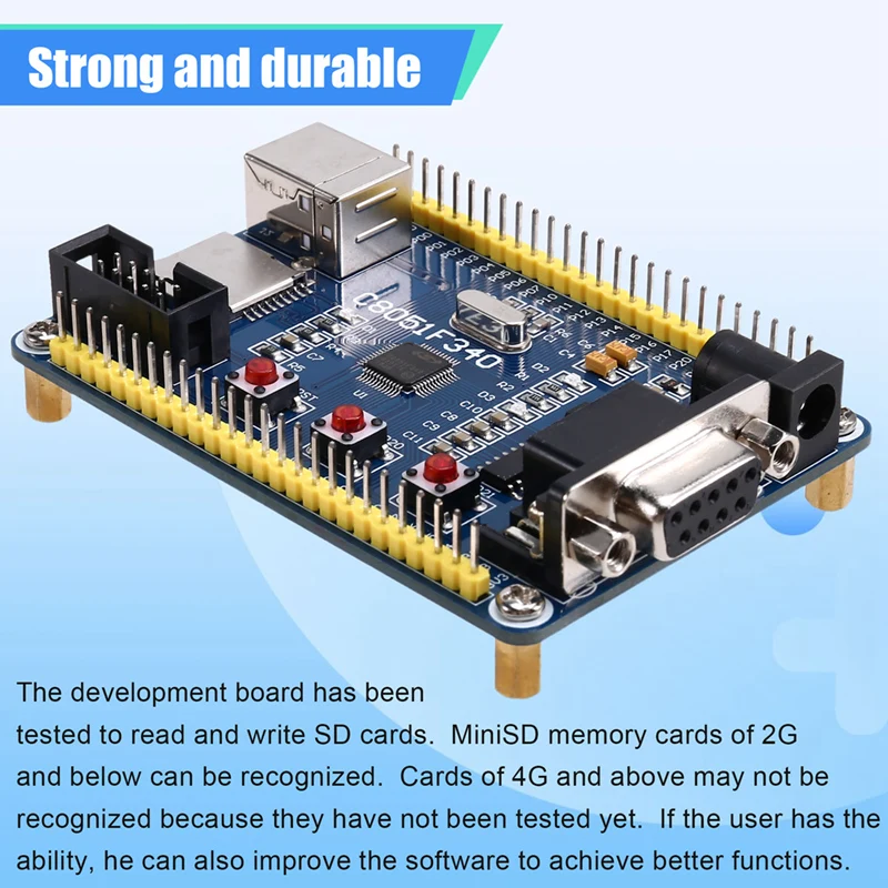 C8051F340 Microcontroller Development Board Core Board Learning Board System Board