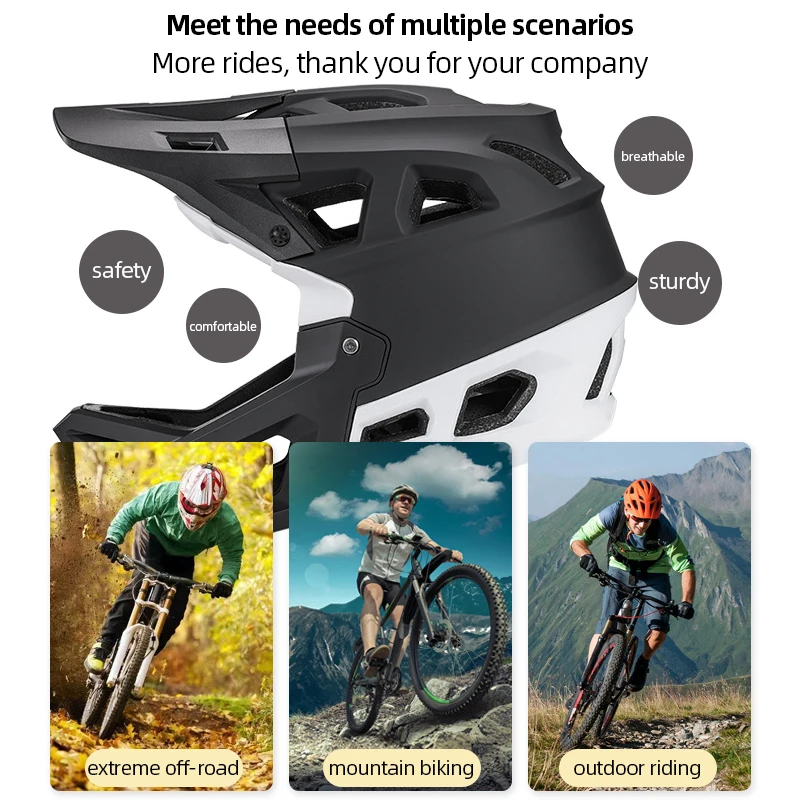 Kerékpározás helmes Cérium Biztonság men's Motorbicikli helmes downhil thickened Bélés shockproof professzionális off-road casco Hiánytalan arcát mtb