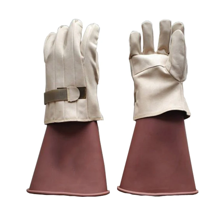 High Quality Leather Protector Electrical Insulated Glove