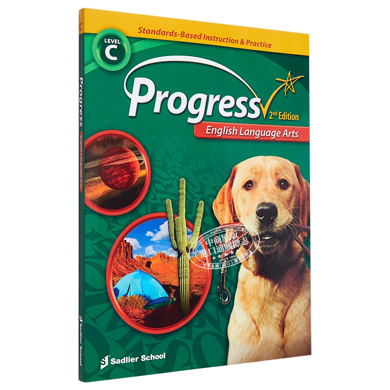 

Прогресс, английский язык, искусство ELA, 2022, студенческий рабочий текст, 3 класс, Sadlier Sadlier, 9781421719030, книга