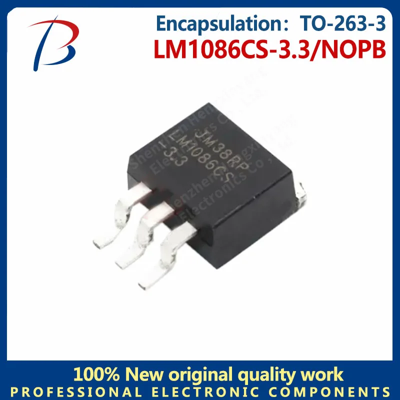 5PCS LM1086CS-3.3/NOPB package TO-263-3 3.3V 1.5A linear regulator