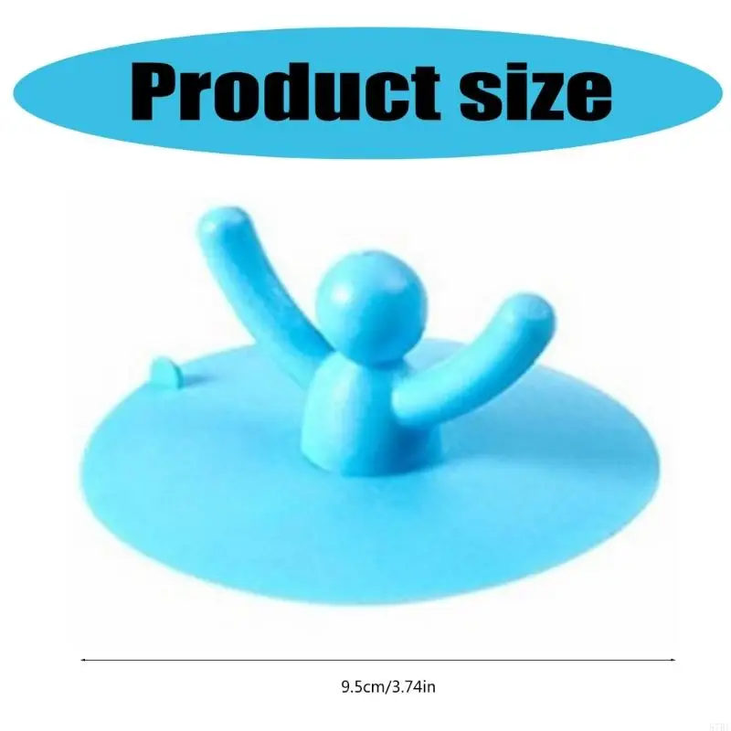 57BE SILICONE DRAIN BATH PLUG SHAPH SHARE COVILS