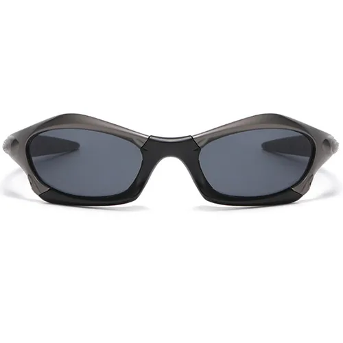Imagen 2 del producto Gafas de sol cuadradas clásicas para hombre y mujer, Gafas de sol de marca para conducir y pescar UV400, Gafas de sol con espejo de diseñador para hombre, Gafas masculinas