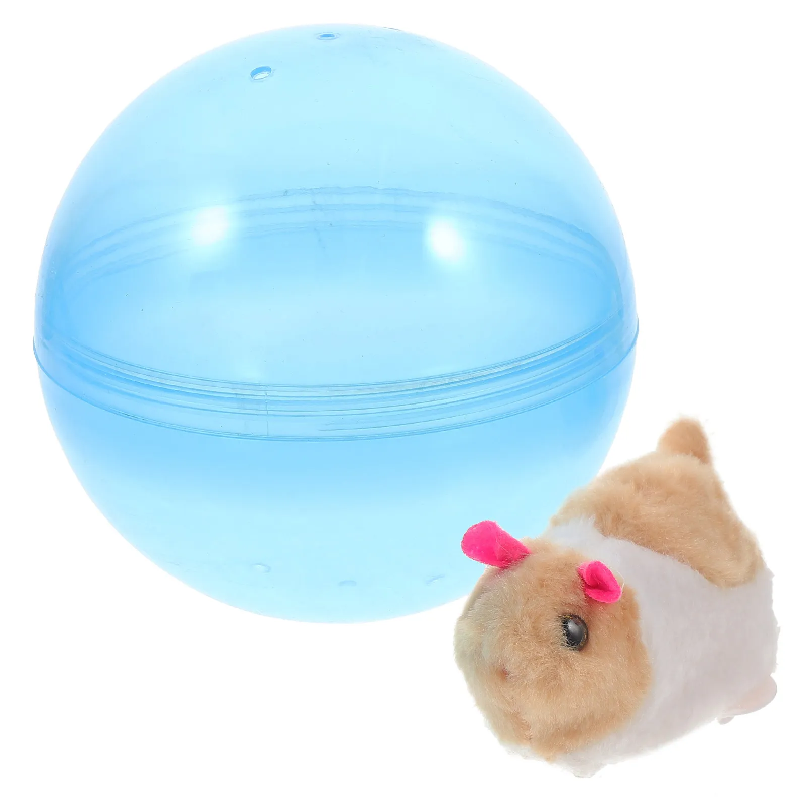 

1 шт. Электрический мяч-хомяк с мультяшным дизайном для детей, развивающий цветовое восприятие и интеллект