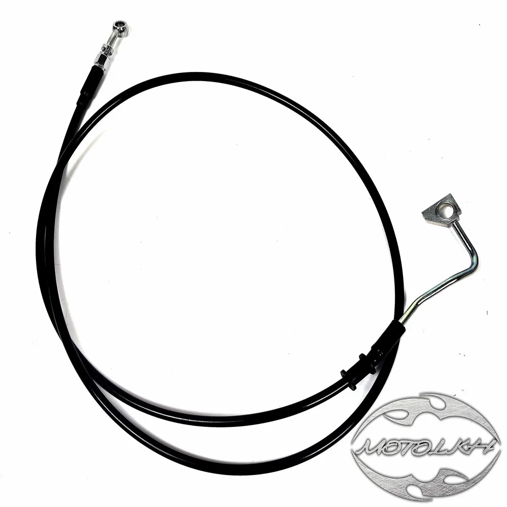

ABS extended upper front brake oil pipe For Harley Touring Electra Glide FLHX FLHTC FLTRX Road King Tri Glide Ultra 14-23
