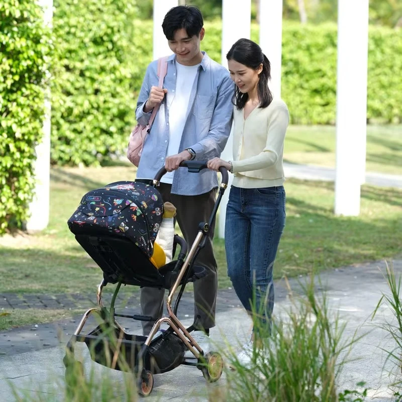 Cochecitos y cochecitos de viaje para bebé de alta gama, cochecito ligero, cochecitos para bebés y niños pequeños