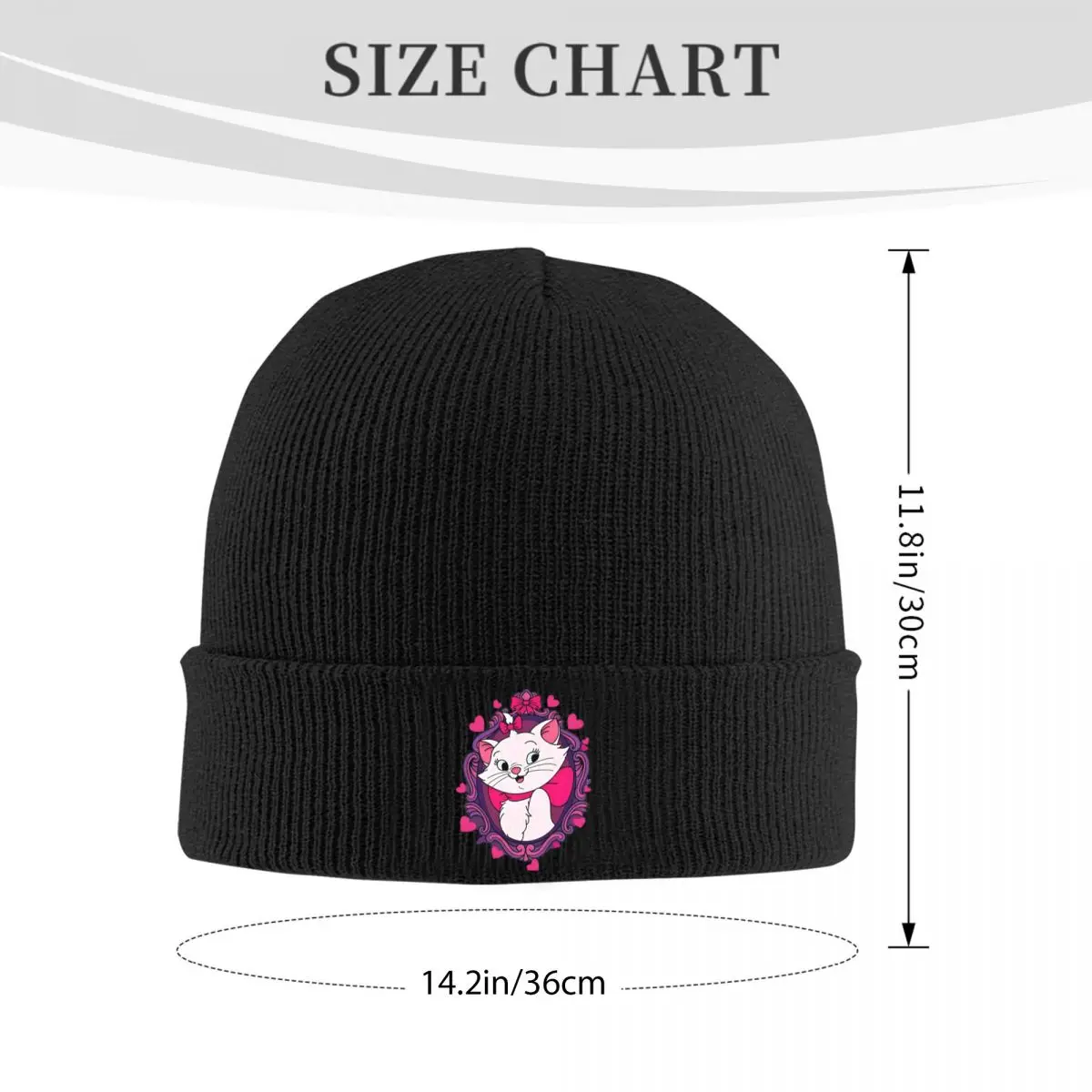 Marie Mirror Beanie Hats Street Y2K Caps Men Women Outdoor Knit Hat Autumn Design Elastic Beanie Hat