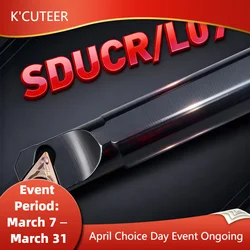 İç torna takım tutucu S10K-SDUCR07 S12M-SDUCR07 S16Q-SDUCR07 S20R-SDUCL07 sıkıcı Bar DCMT karbür Insert CNC kesme aracı