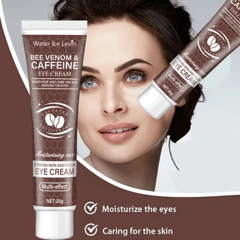 Bee Venom and Caffeine Eye Cream Suitable for All Skin Types - 20g, Deeply Nourishing and…