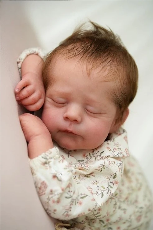 未塗装人形パーツ 布ボディ付き 21インチ リボーンドールキット エリック/エリカ COA付き 限定版 フレッシュカラー