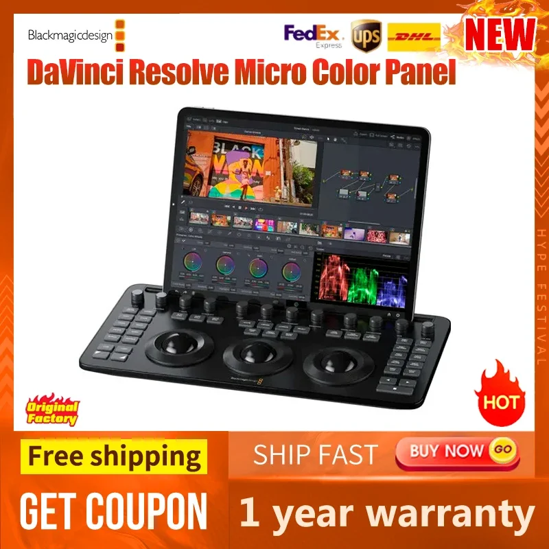 Blackmagic Design DaVinci حل لوحة الألوان الصغيرة