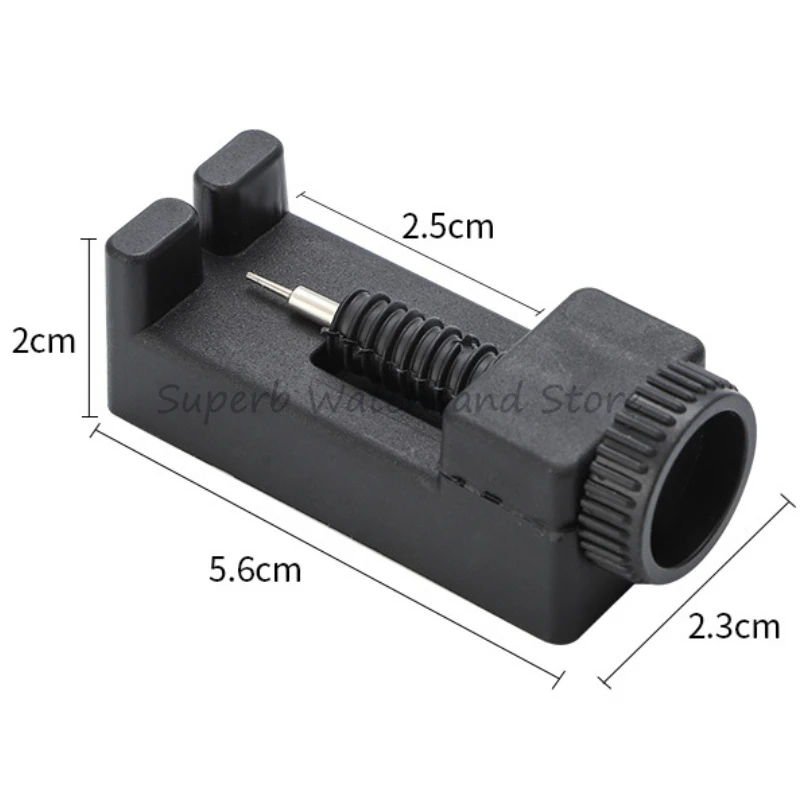 เครื่องมือถอดสายนาฬิกาพลาสติกอุปกรณ์ปรับสายรัดข้อมือปรับได้