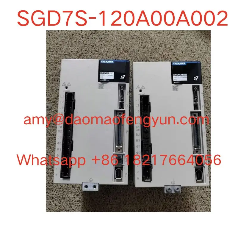 

Б/у SGD7S-120A00A002 Сервопривод 1,5 кВт протестирован, быстрая доставка