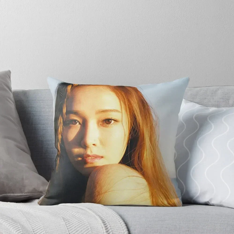 JESSICA WITH LOVE J Throw Pillow sleeping pillows Room decorating items Pillowcase pillow