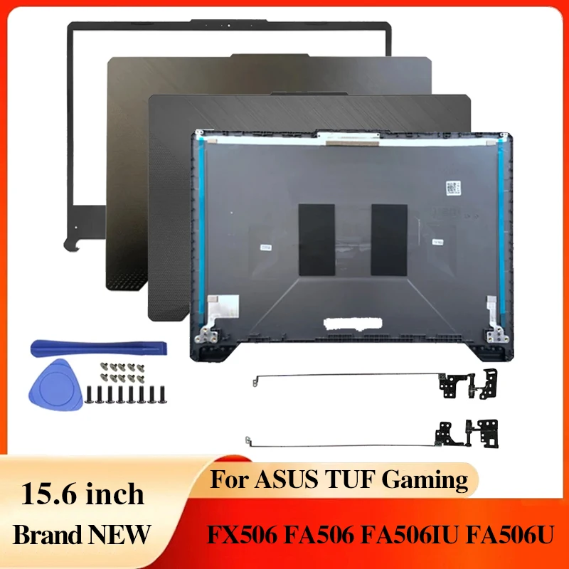Laptop LCD Back Cover/Front Frame/Hinge/Replacement Keyboard PC Case Laptops Notebook Accessories For ASUS FA506IU FA506 FX506
