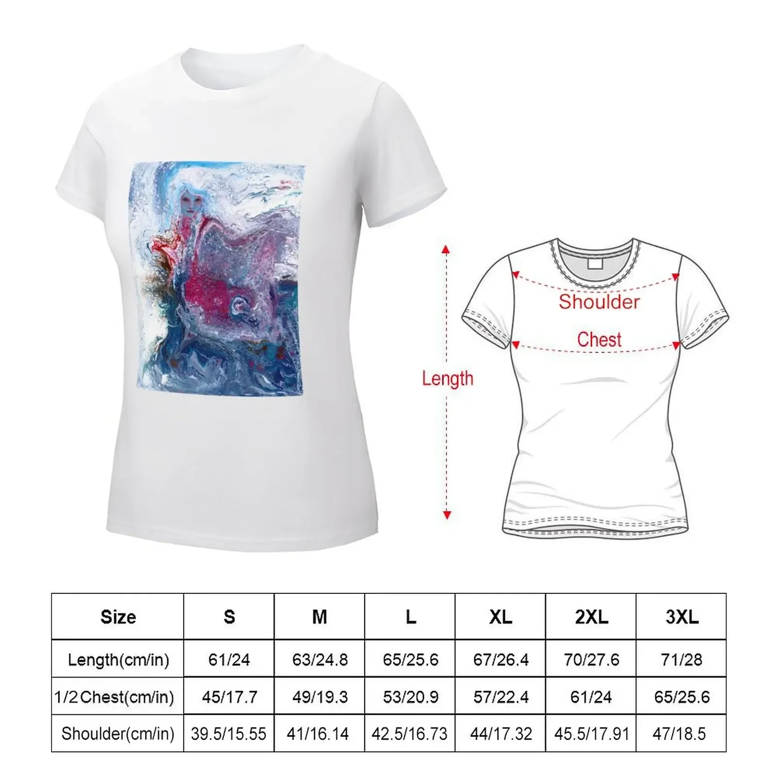 The Sea Godess T-shirt shirts graphic tees summer tops western t shirts for Women