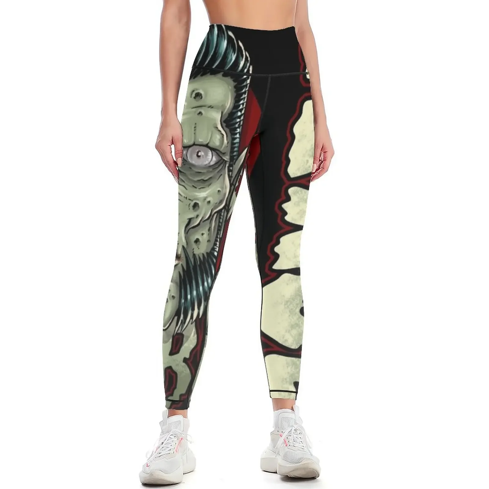 

Zombie Sailor Leggings gym pants legings for fitness Sports pants for high waist Womens Leggings