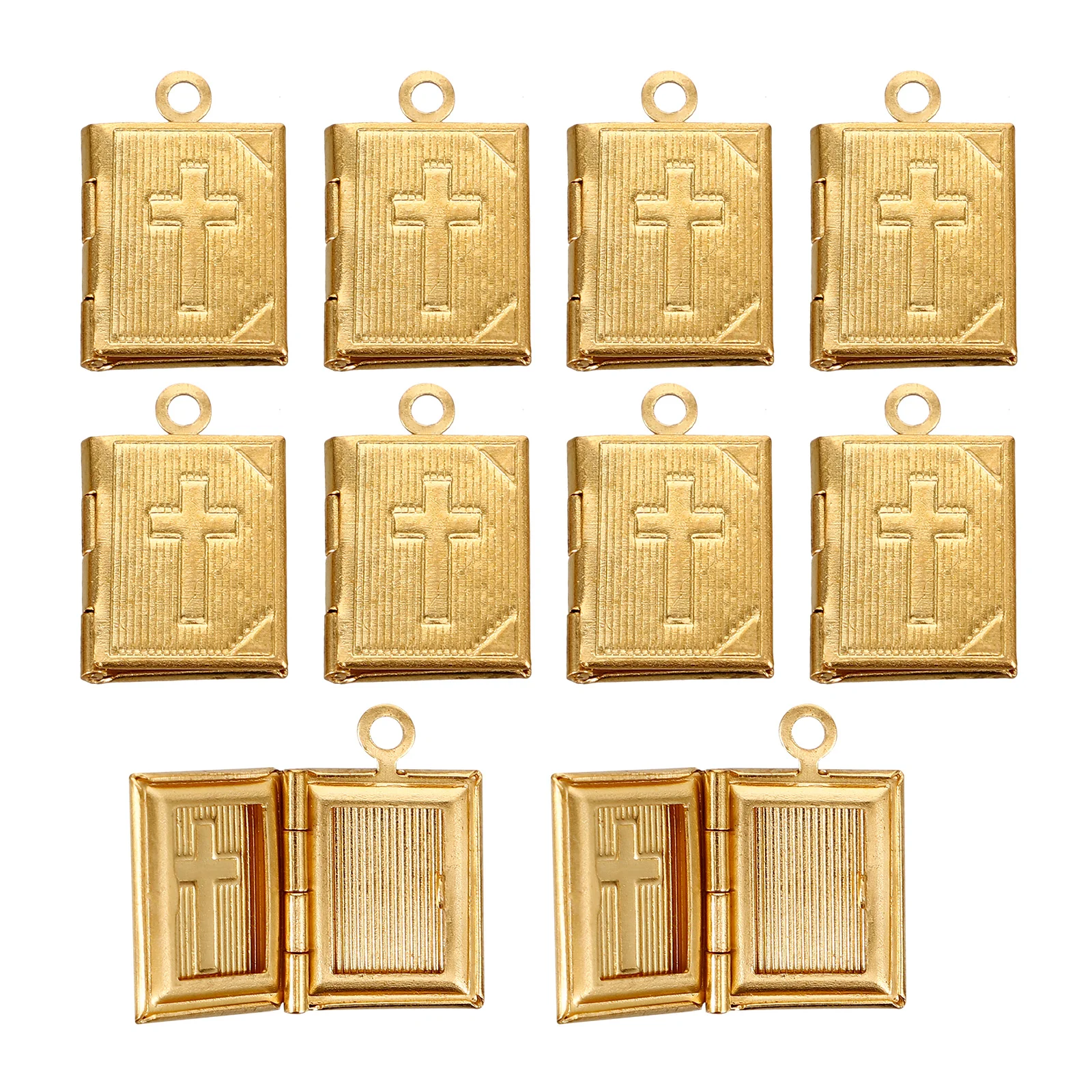 

10pcs Pendant 11 5x17 3mm Cross Bible Gifts Necklace Pendants Copper Charms Jewelry Decors diy charms necklace pendants