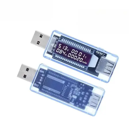 USB 전류 전압 용량 테스터 USB 용량 테스터 USB 전압 및 전류 측정기는 충전기 용량 감지기를 감지합니다.
