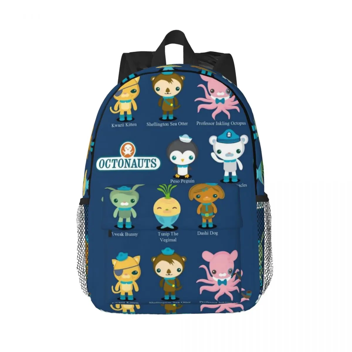 Octonauts デザインバックパックホット販売デイパック大容量男の子女の子ブックバッグショルダーバッグ男性女性子供スクールバッグ