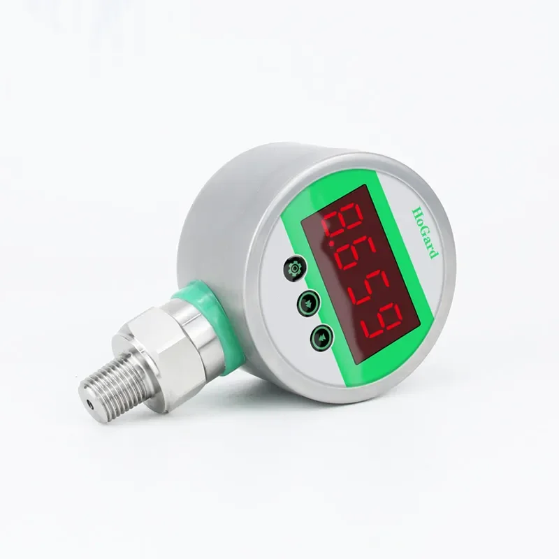 

Intelligent Digital Pressure Gauge Stainless Steel Shock Resistant Digital Vacuum Gauge Oil Pressure 1.6M