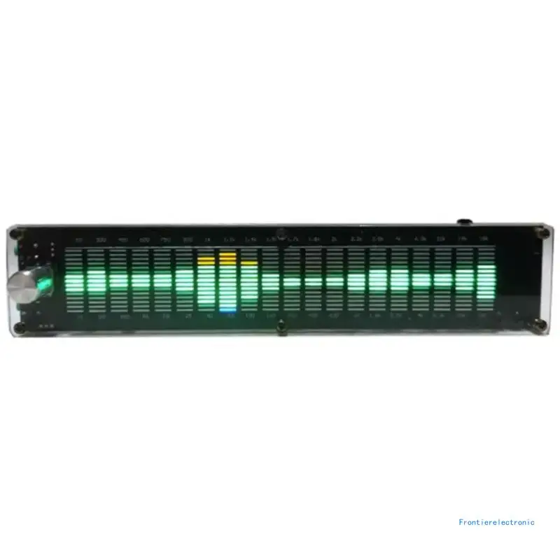 LED2015 Metal Music Spectrum LED Level DC7-24V 1W 50Hz to 20kHz DropShipping