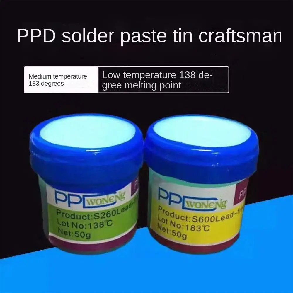 138 183 Degrees Soldering Flux Low Medium Temperature Lead-Free Tin Paste Solder Flux Paste for A8 A9 A10 A11 CPU Chip