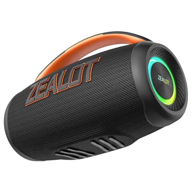 Zealot_P12 60W tragbarer Bluetooth-Lautsprecher mit Ausgangsleistung, Bluetooth-Lautsprecher mit hervorragender Bassleistung, HiFi-Lautsprecher