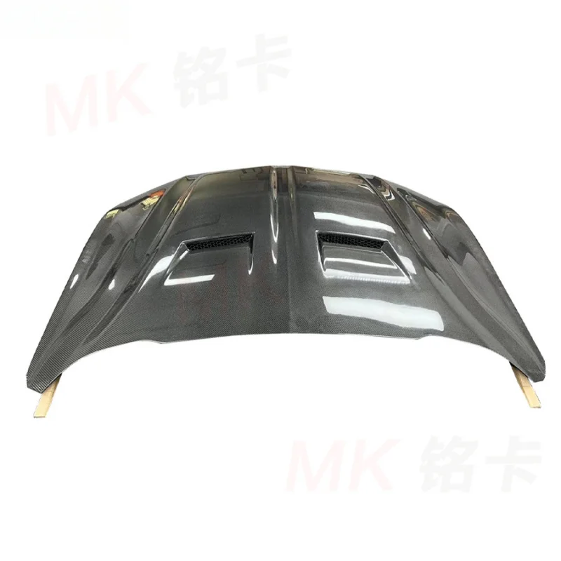 Adatto per cofano anteriore motore in fibra di carbonio Ford Mustang Super Snake 2018-2021