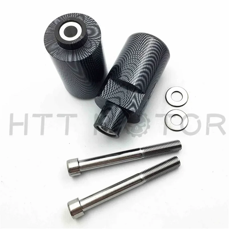 Carbon Fiber No Cut Frame Slider Crash Protector for Suzuki 2004 2005 GSXR 600 750 Motorcycle Parts