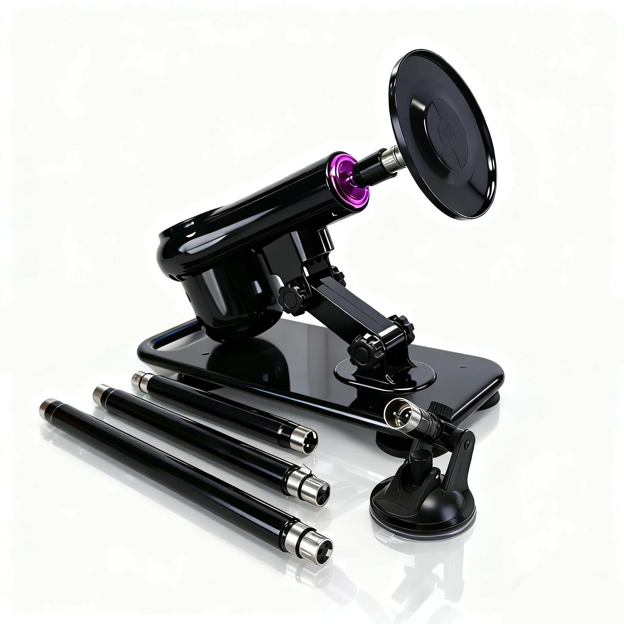 الوحش الخام 40 واط آلة الجنس لعبة الحب الجة مع ملحقات دسار حر اليدين للرجال والنساء العافية الجنسية