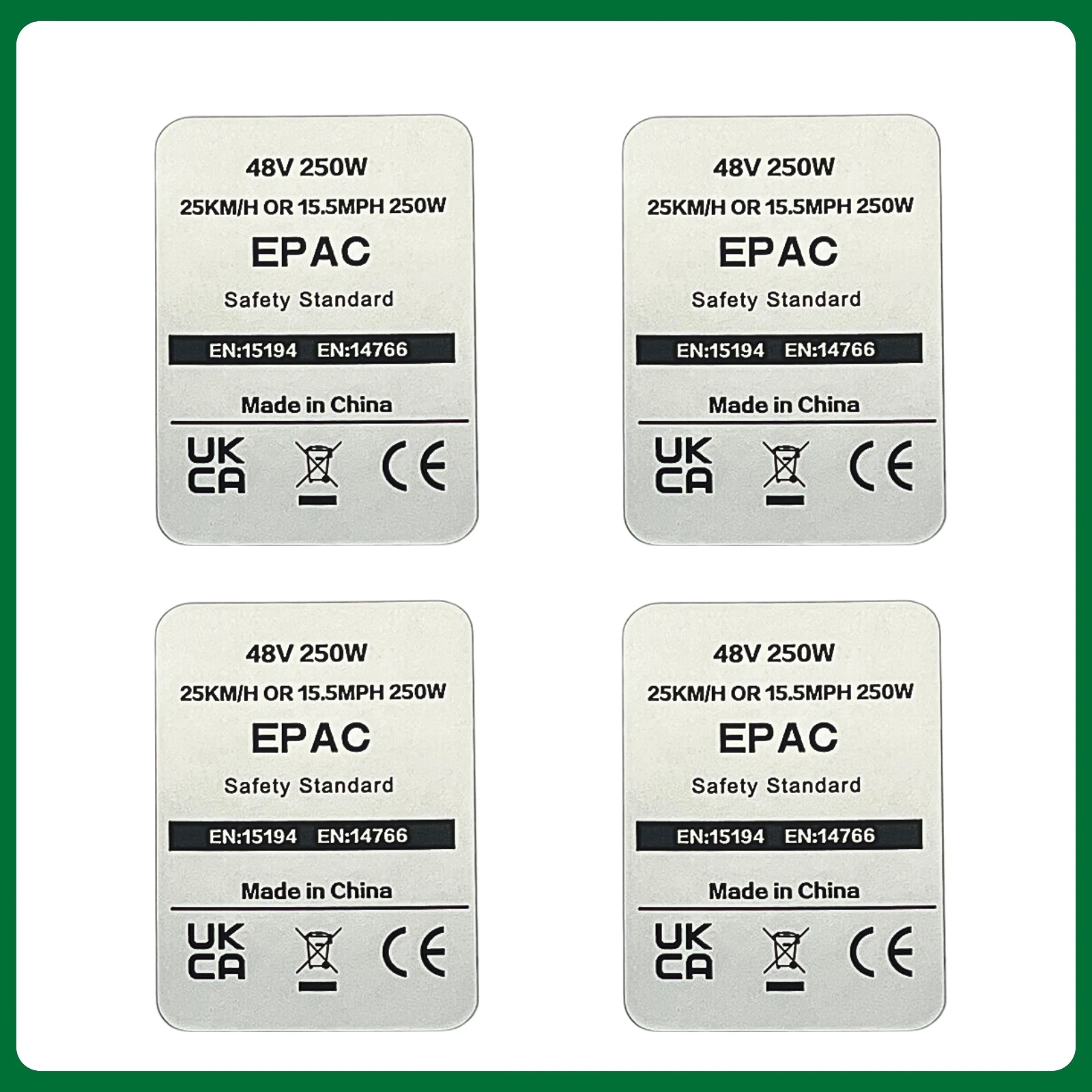 AliExpress NONE EBIKE Sticker, 36V 48V 250W Electric Bike Lable, Compataible for Bafang Tongsheng and other Brand 500W-1500W Conversion Kit