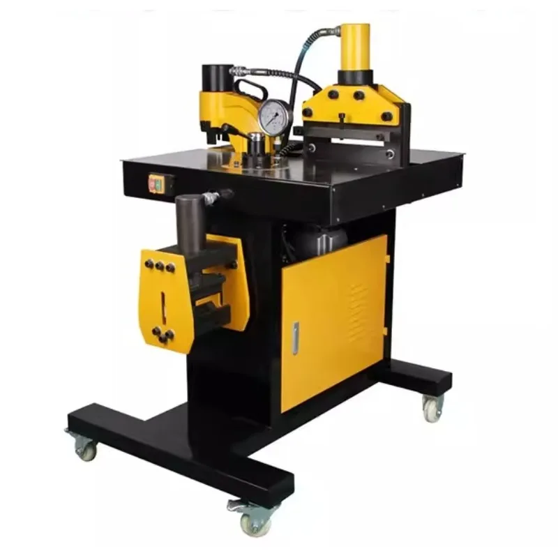 

Hydraulic multi-function three-in-one bus processing integrated punching machine bending
