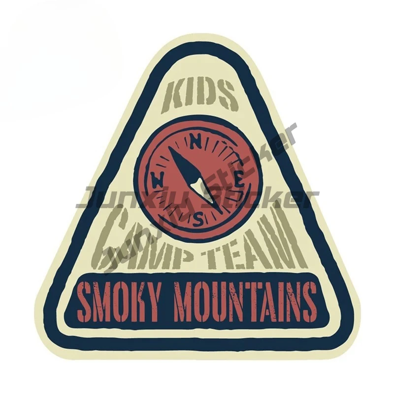 

For Kids Camp Team National Parks Adventure Car Stickers Fashionable Sunscreen Decals Occlusion Scratch