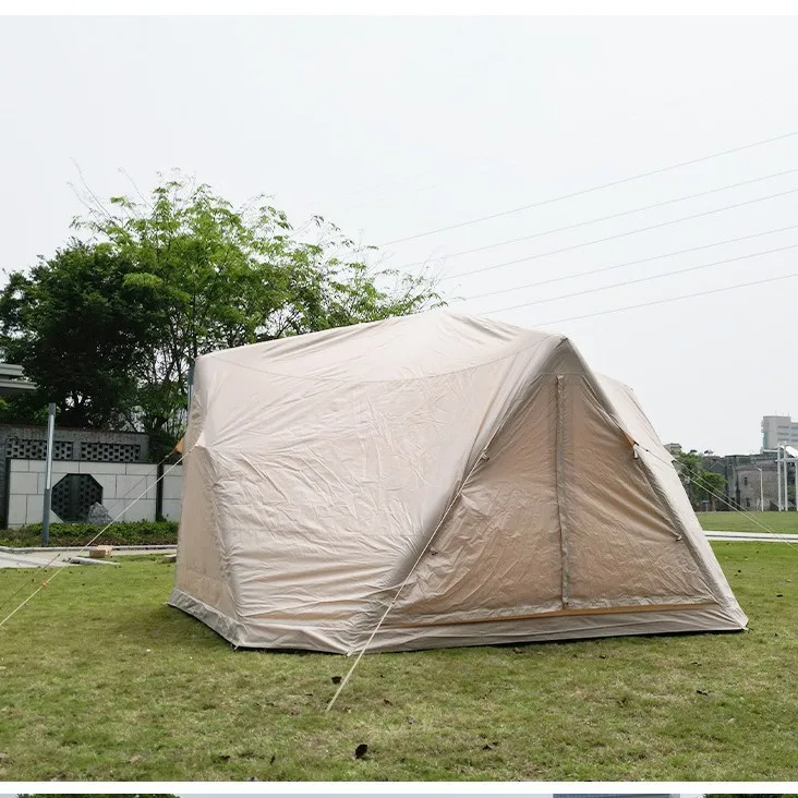 Cross-border new triangular inflatable tent portable quick account park camping hiking outdoor tent