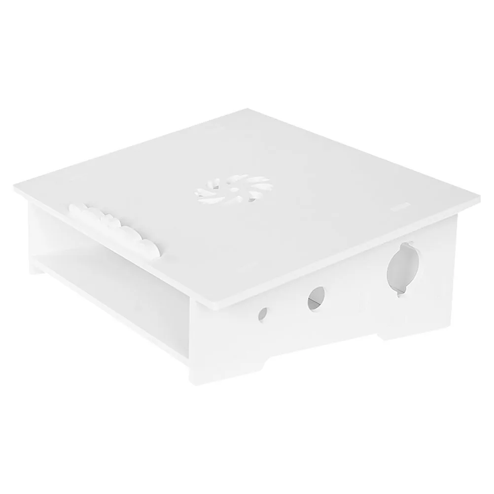 1Pcs Laptop Erhöhten Rack Kühlung Computer Stehen Weiß Tragbare Stabile Halter Display Lagerung Rack Büro Laptop Kühlung Unterstützung