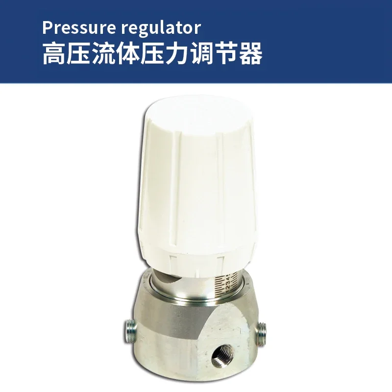 High pressure back pressure valve, large flow manual valve 222405 and other fluid pressure regulators